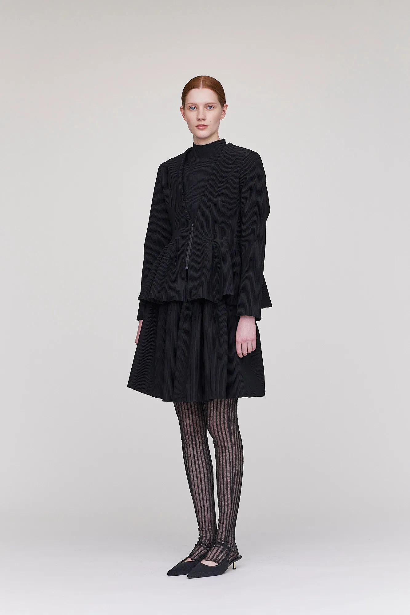 HYPHA COLLARLESS ZIP JACKET sold by CFCL Womens product image thumbnail 4