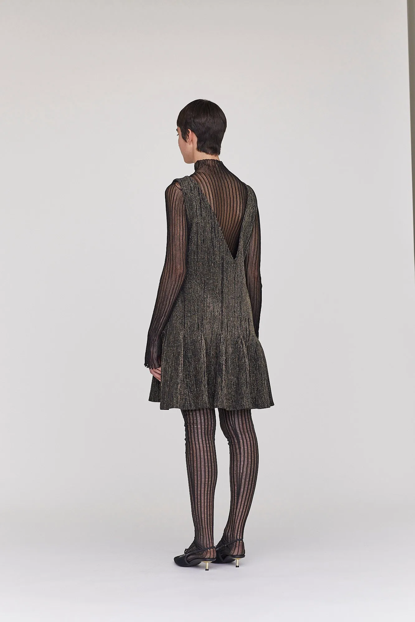 HYPHA V-NECK SLEEVELESS DRESS sold by CFCL Womens product image thumbnail 5