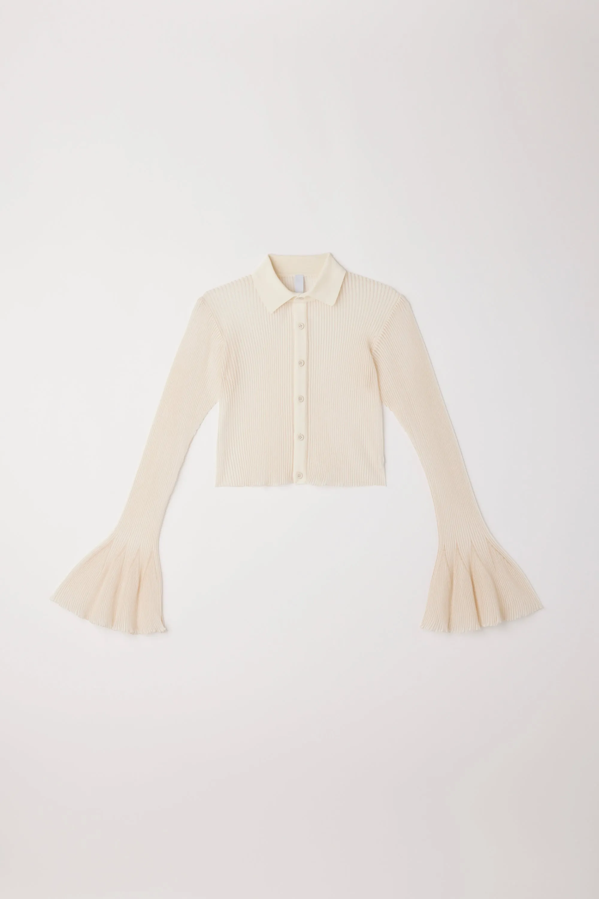 HYPHA LUCENT GLITTER SHIRT CARDIGAN sold by CFCL Womens