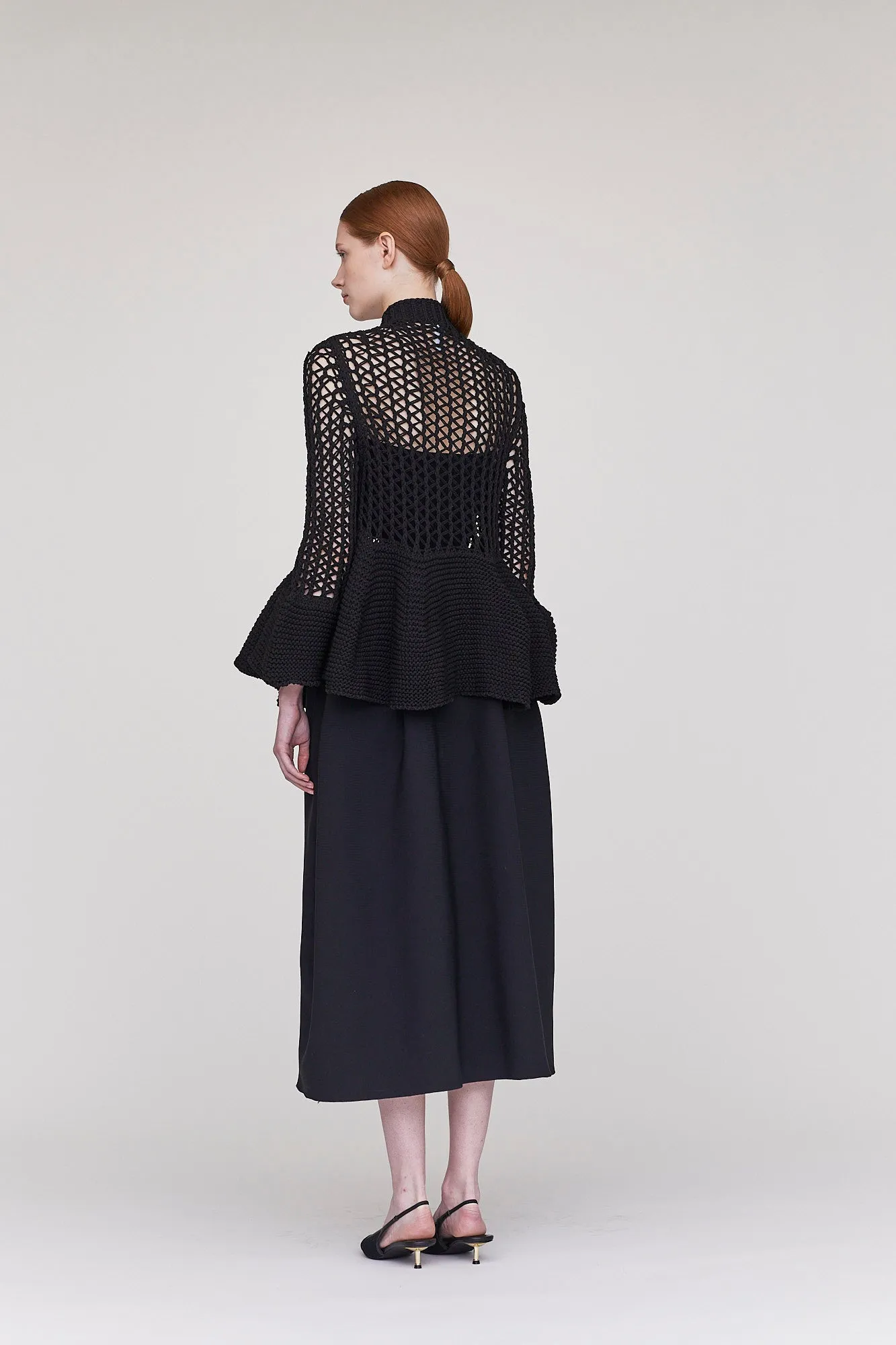 POTTERY LOW GAUGE ZIP CARDIGAN sold by CFCL Womens product image thumbnail 5