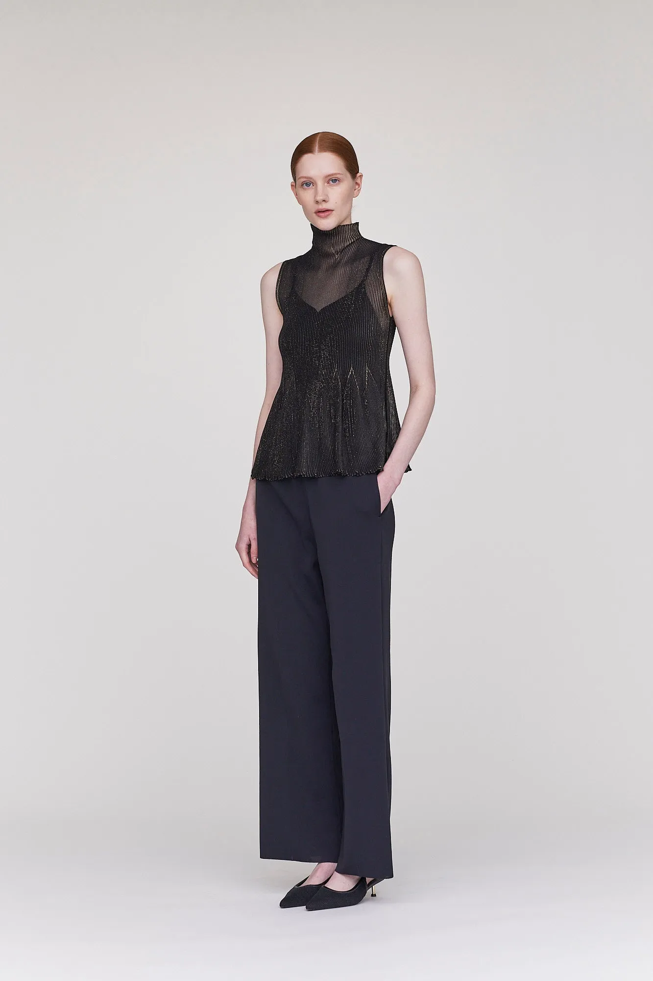 SOFT MILAN SEMI WIDE PANTS sold by CFCL Womens product image thumbnail 5