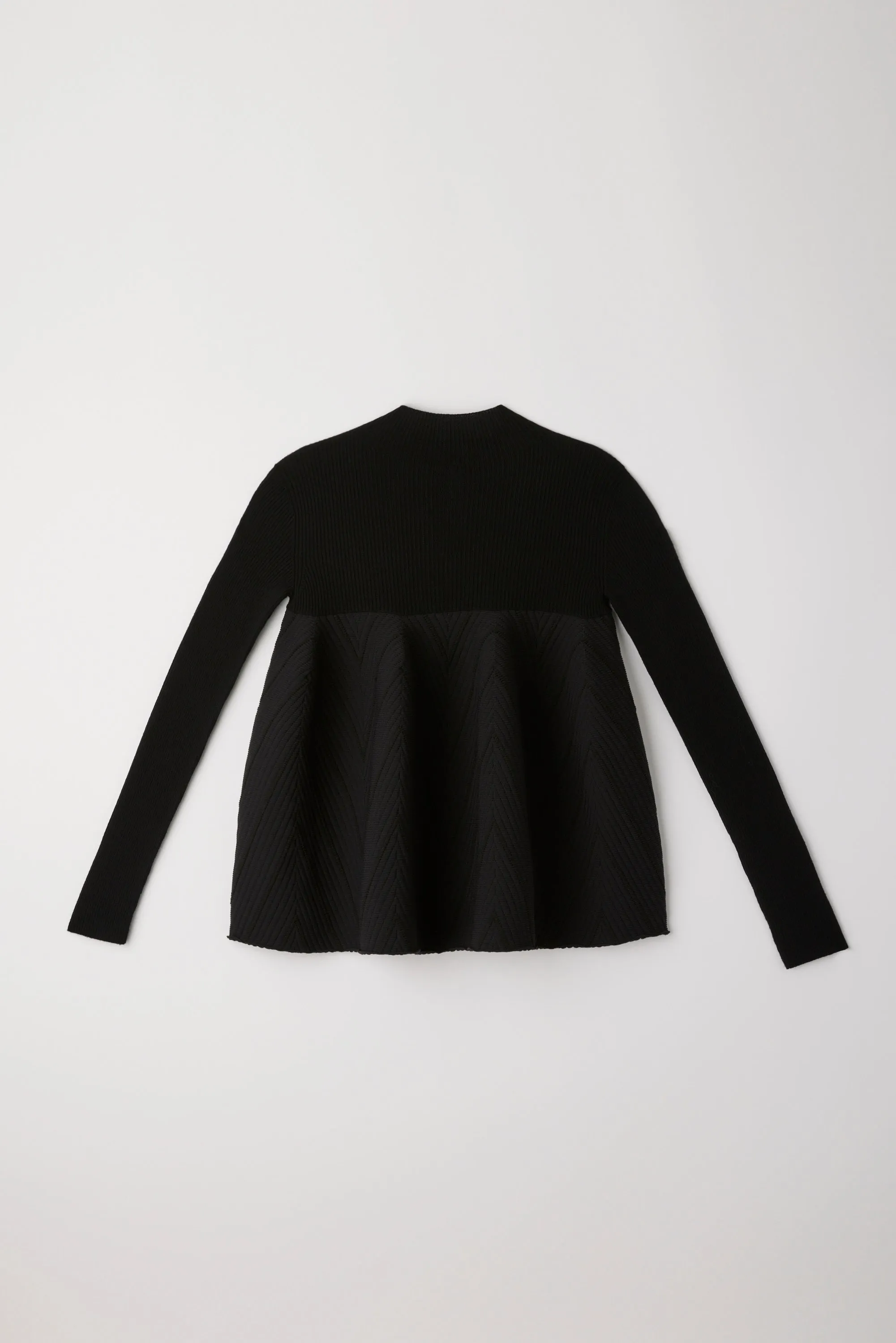 POTTERY HERRINGBONE LONG SLEEVE BUST FLARE TOP sold by CFCL Womens product image thumbnail 3