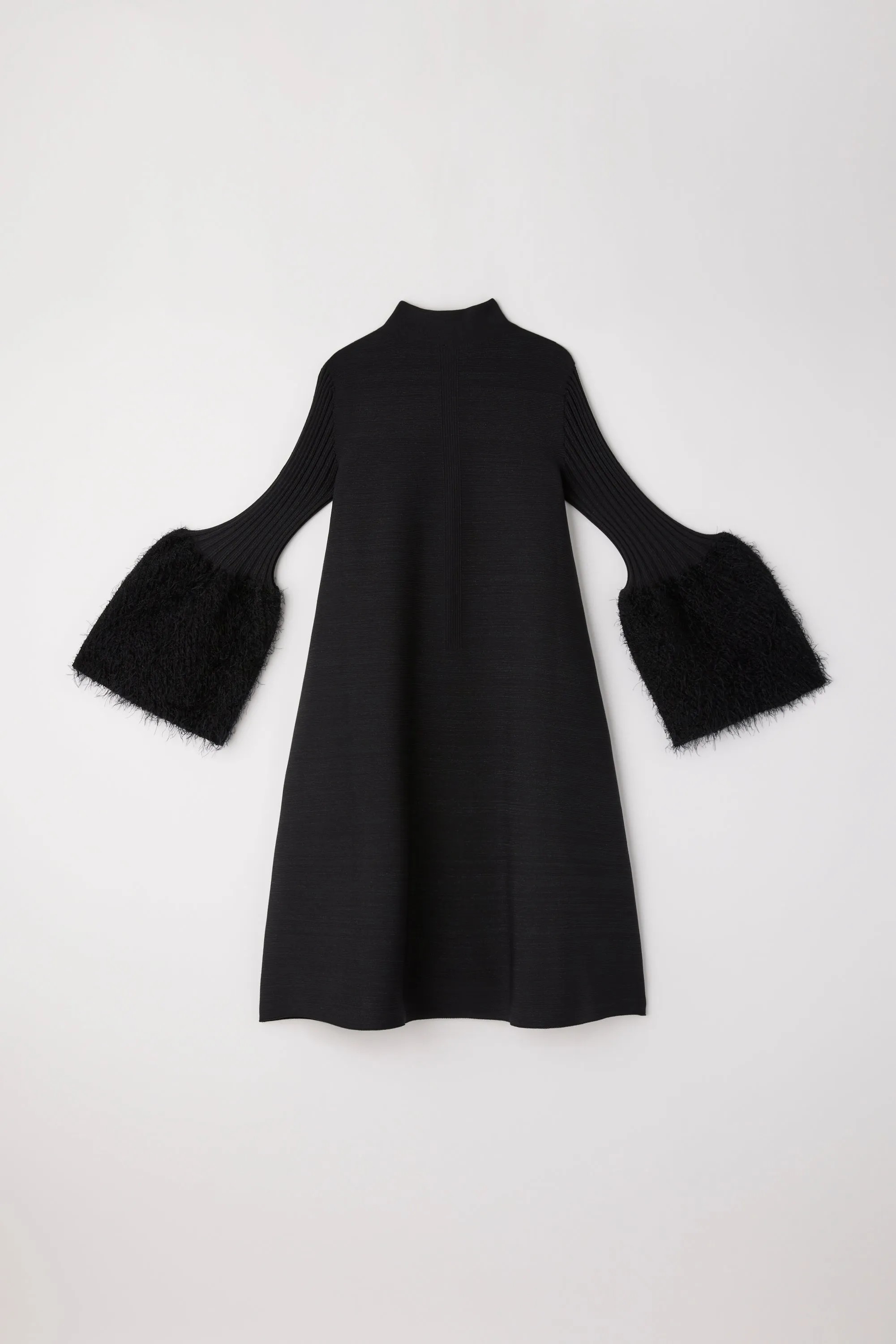 POTTERY PILE GLITTER LONG BELL SLEEVE FLARE MINI DRESS sold by CFCL Womens product image thumbnail 3