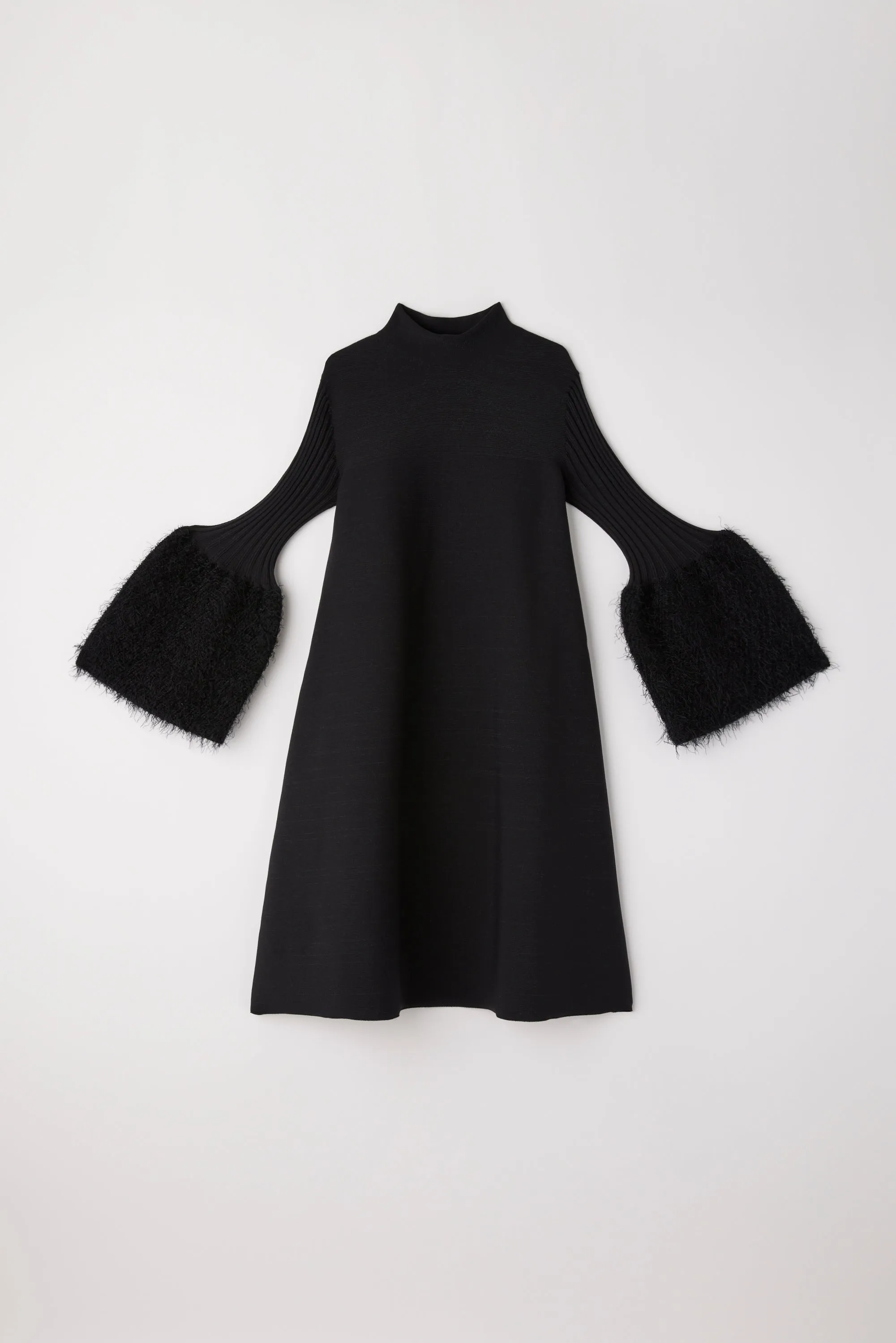POTTERY PILE GLITTER LONG BELL SLEEVE FLARE MINI DRESS sold by CFCL Womens product image thumbnail 2