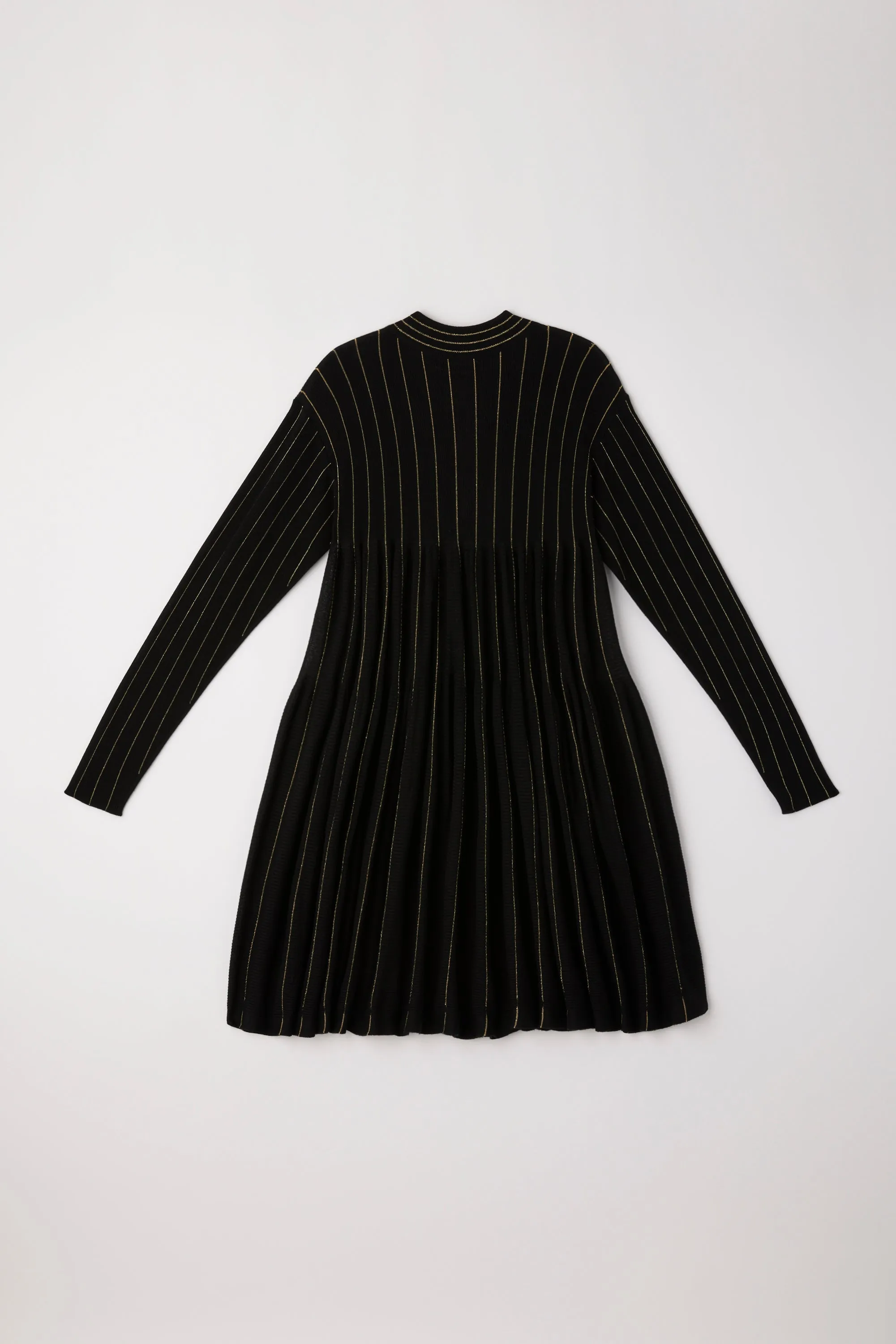 WOOL CASCADES GLITTER MOCKNECK LONG SLEEVE MINI DRESS sold by CFCL Womens product image thumbnail 2