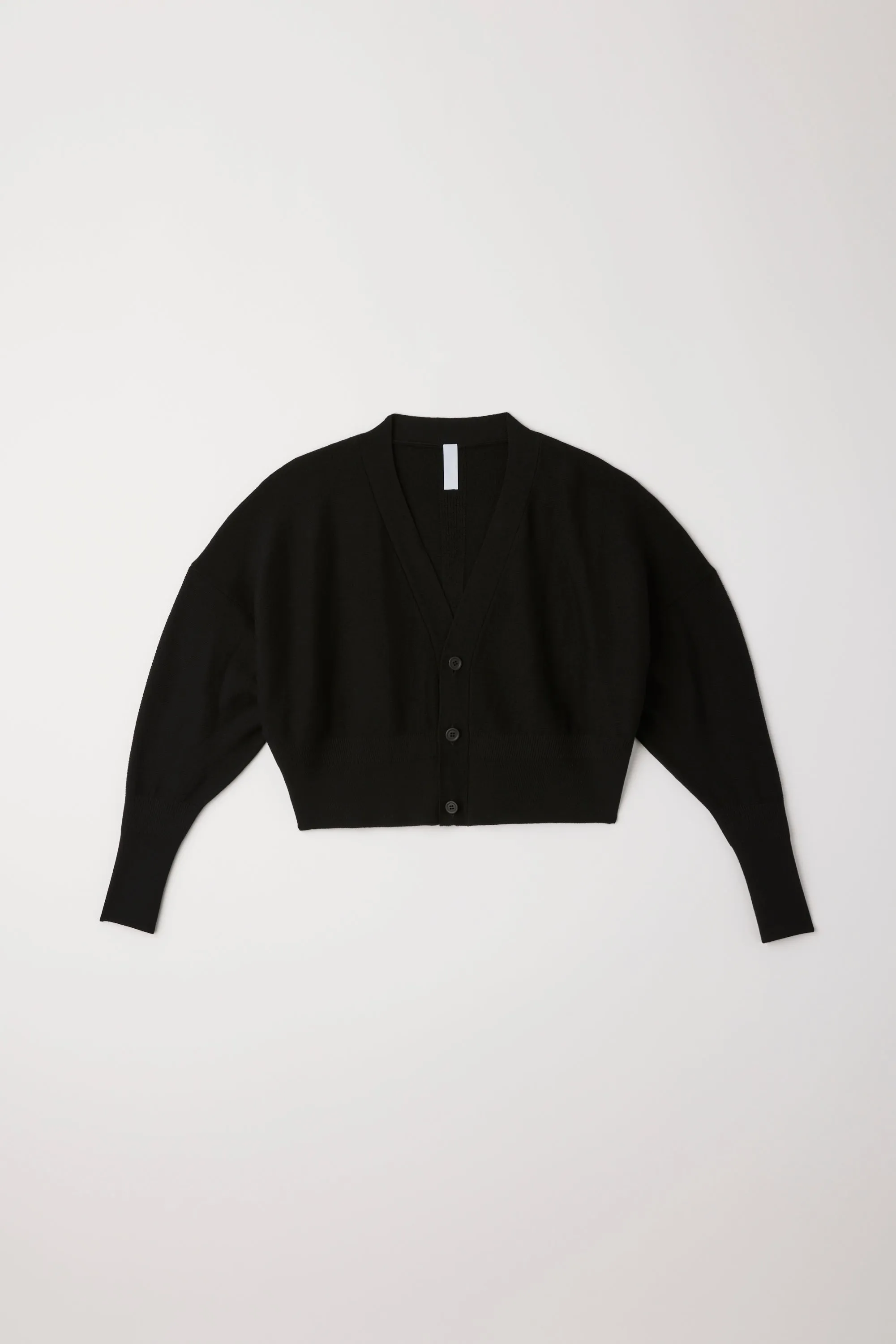 WOOL GARTER CROPPED CARDIGAN sold by CFCL Womens product image thumbnail 3