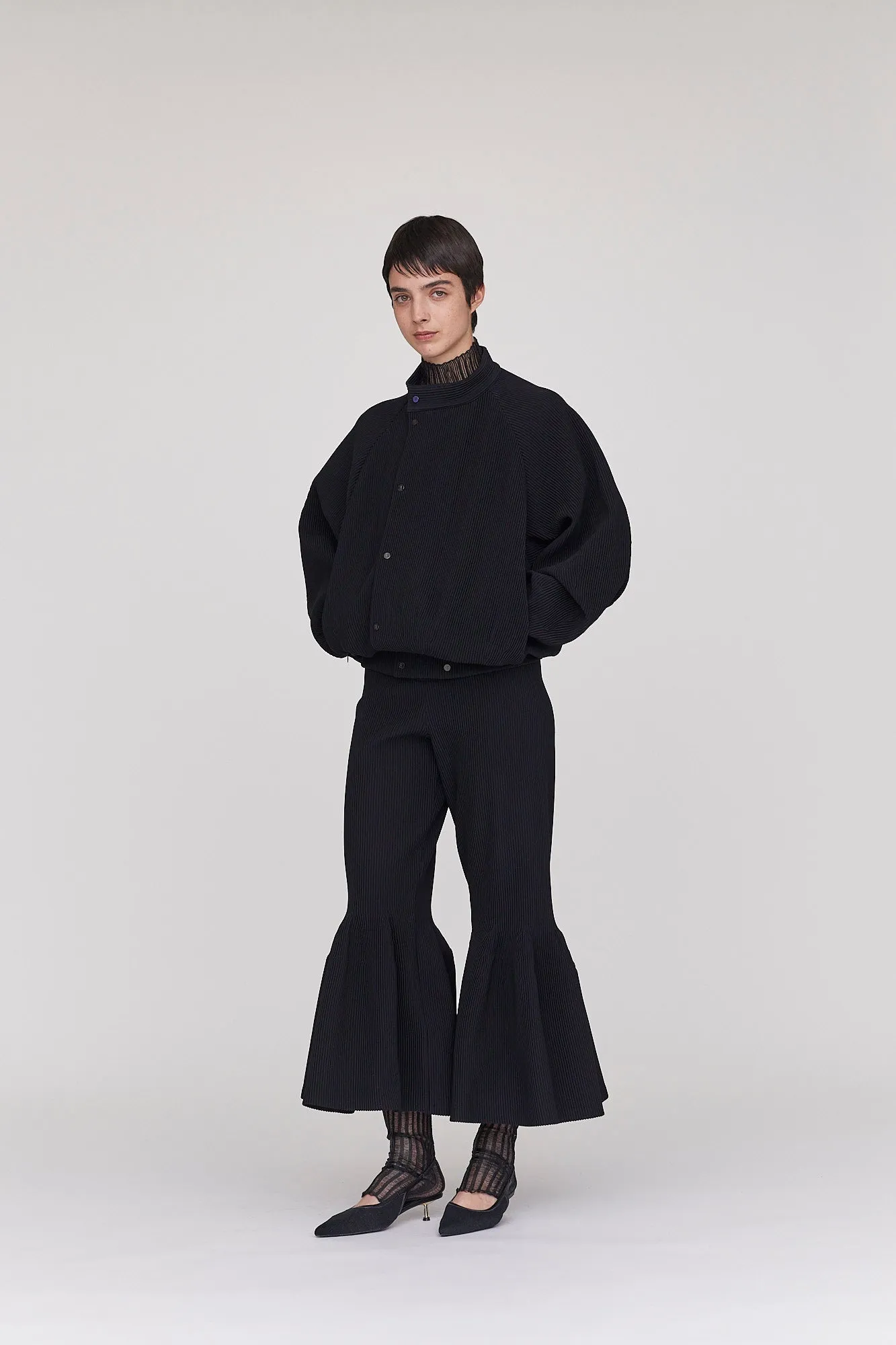 HYPHA BELL BOTTOM PANTS sold by CFCL Womens product image thumbnail 4