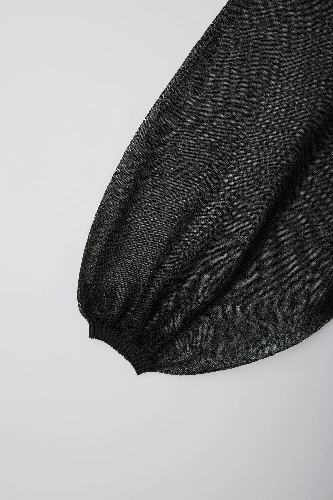 FLUTED LUCENT GLITTER PUFF SLEEVE CROPPED CARDIGAN sold by CFCL Womens product image thumbnail 4