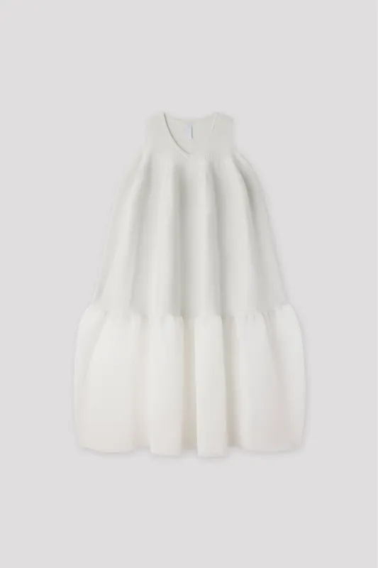 POTTERY LUCENT GLITTER SLEEVELESS BUST FLARE DRESS sold by CFCL Womens