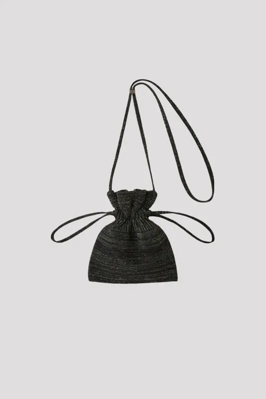 STRATA GLITTER DRAWSTRING BAG sold by CFCL Womens