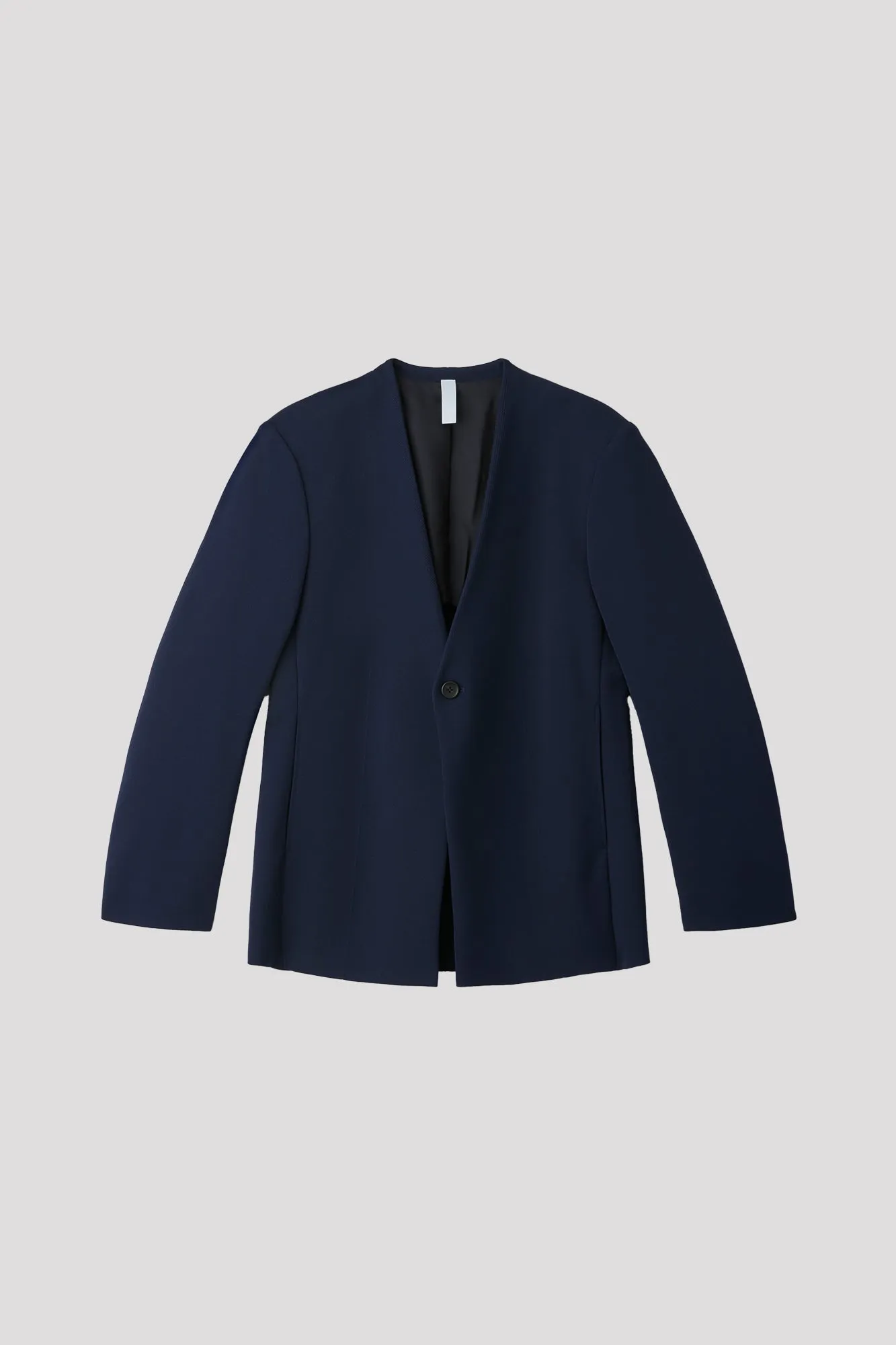 AC MILAN COLLARLESS TAILORED JACKET sold by CFCL Womens product image thumbnail 4