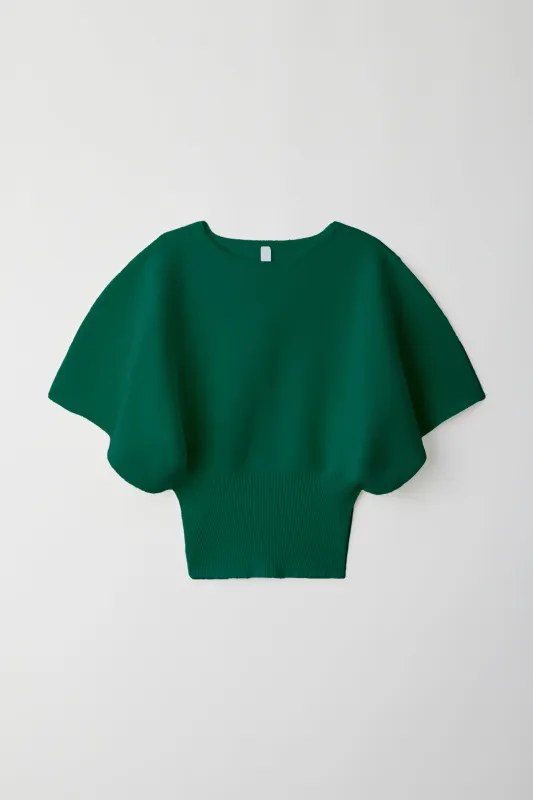 POTTERY SHORT SLEEVE ROUND TOP made by CFCL Womens