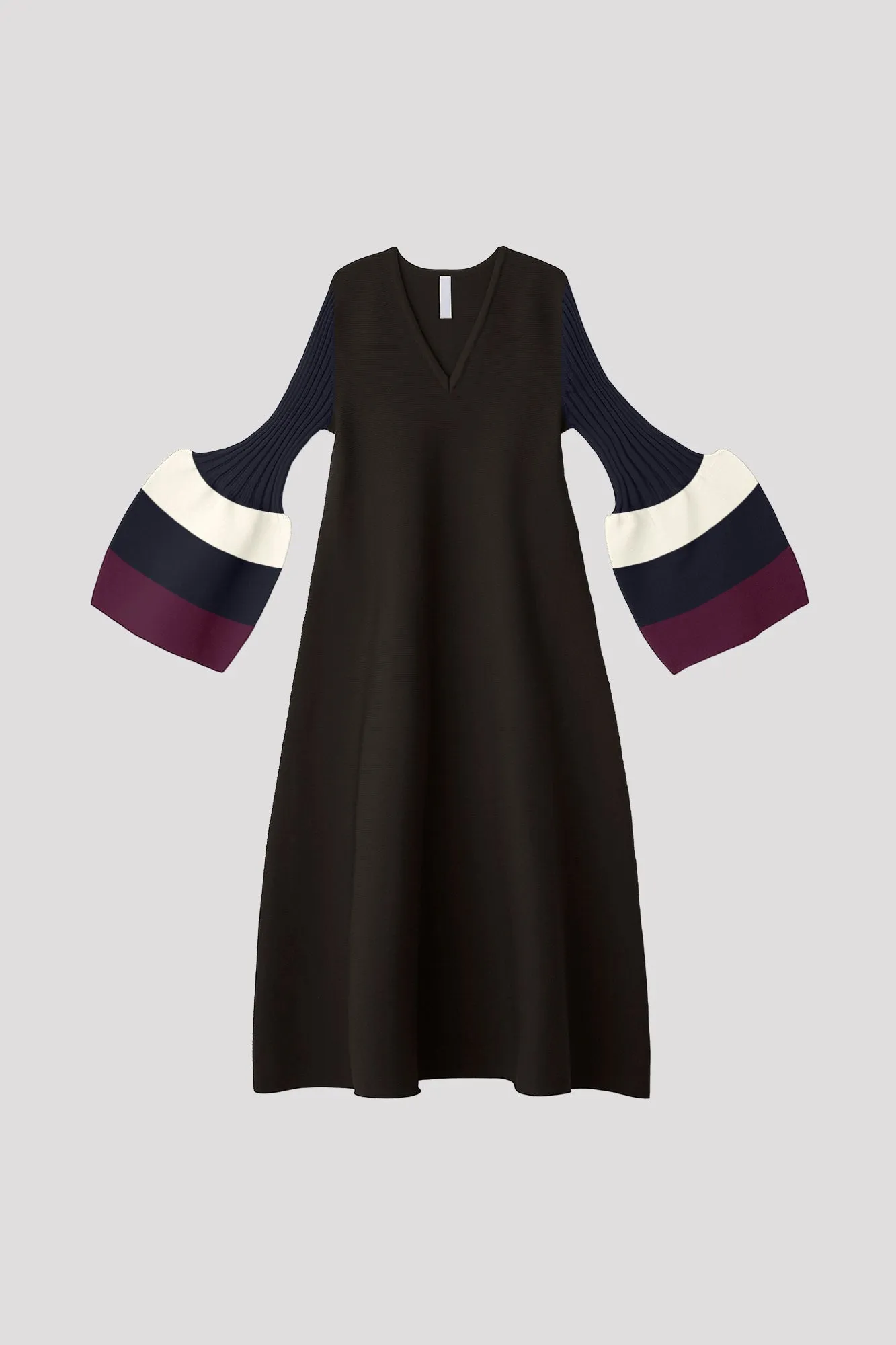 POTTERY LONG BELL SLEEVE FLARE DRESS sold by CFCL Womens