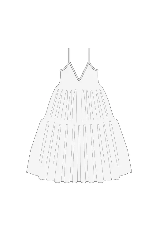 CASCADES LUCENT CAMISOLE DRESS made by CFCL Womens