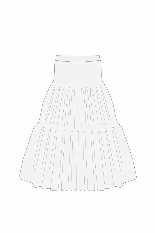【VOL.11 1st delivery】CASCADES LUCENT SKIRT sold by CFCL Womens