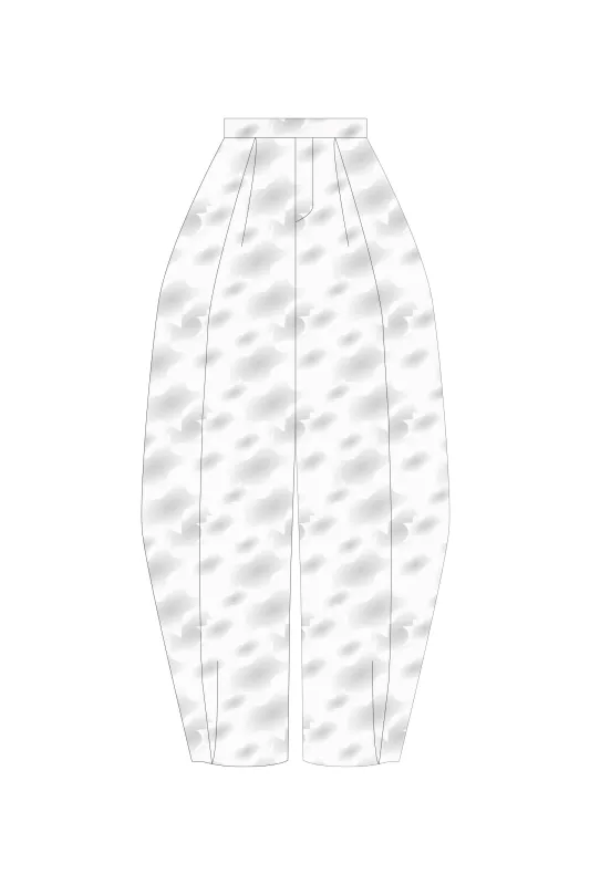 【VOL.11 1st delivery】DYEING MILAN TUCKED PANTS sold by CFCL Womens