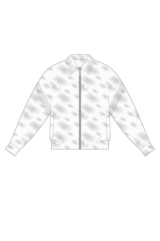 【VOL.11 1st delivery】DYEING MILAN ZIP UP BLOUSON sold by CFCL Womens