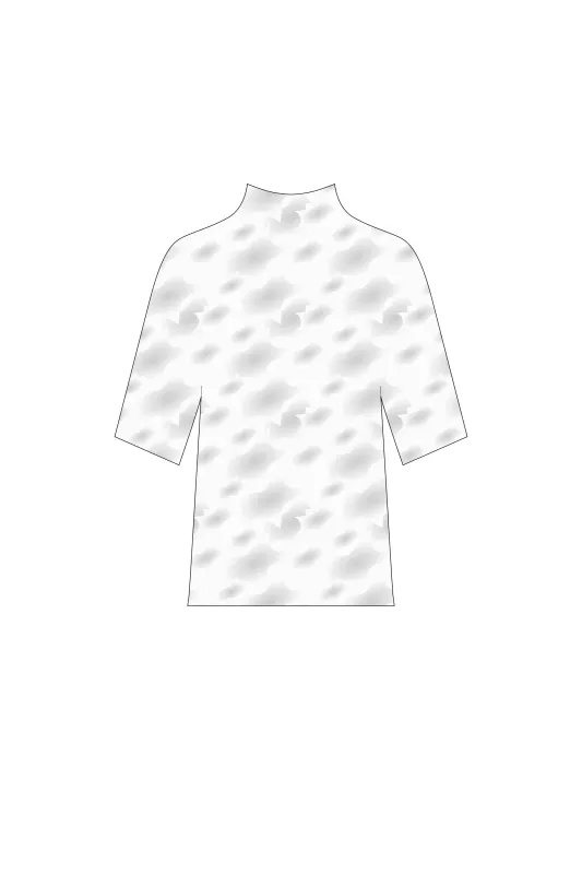 DYEING SHORT SLEEVE TOP made by CFCL Womens
