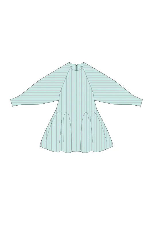 【VOL.11 1st delivery】HYPHA GLITTER PUFF SLEEVE MINI DRESS sold by CFCL Womens