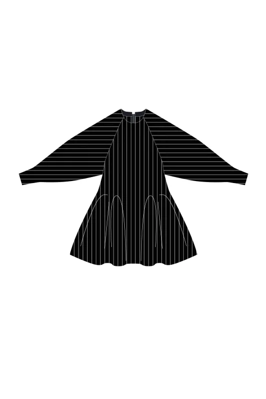 【VOL.11 1st delivery】HYPHA PUFF SLEEVE MINI DRESS sold by CFCL Womens