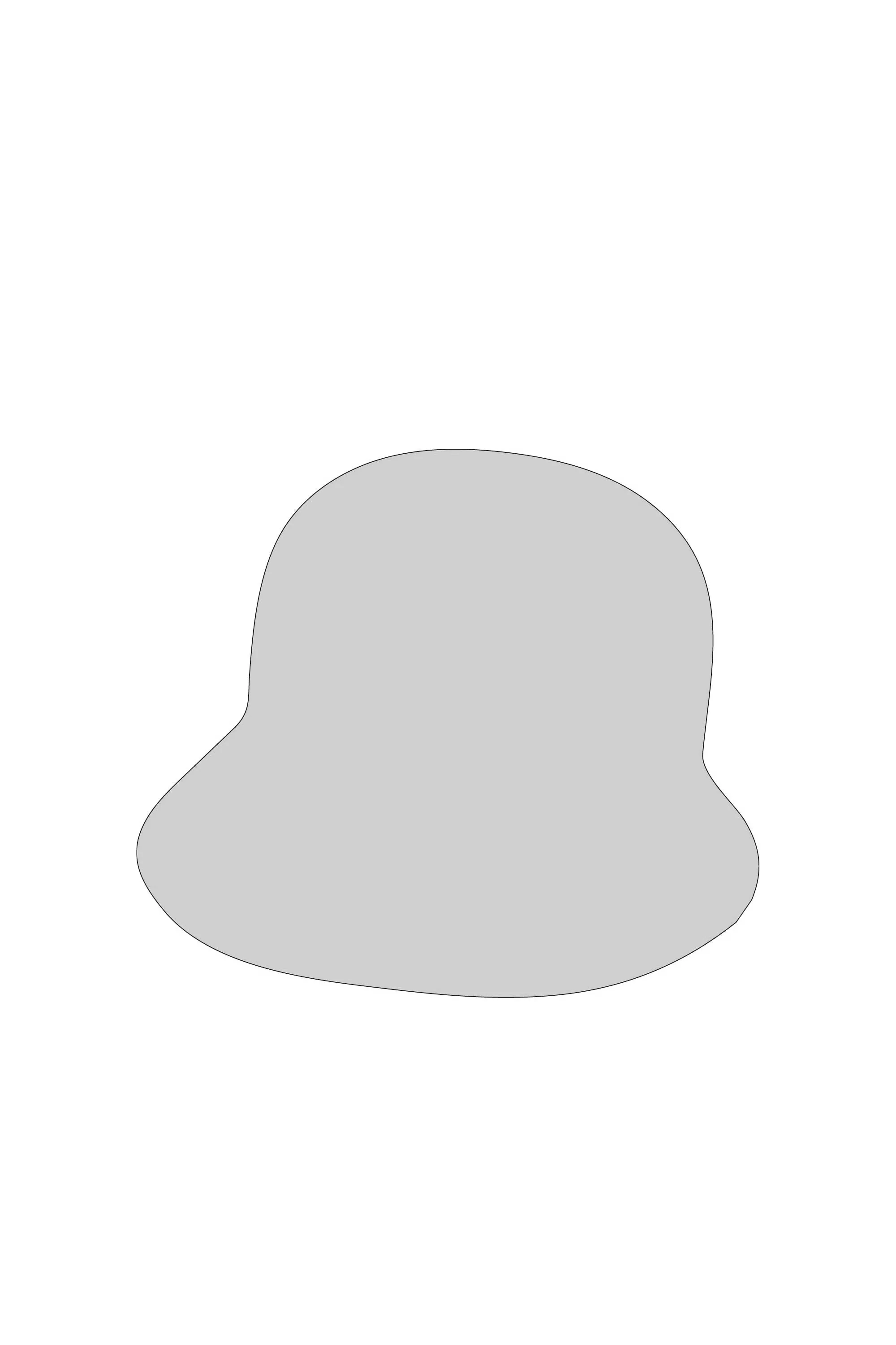 【VOL.11 1st delivery】MESH KNIT ASYMMETRIC HAT sold by CFCL Womens product image thumbnail 2