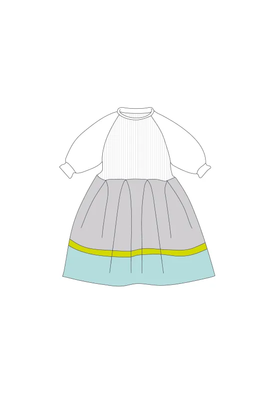 【VOL.11 1st delivery】POTTERY KID PUFF SLEEVE DRESS sold by CFCL Womens