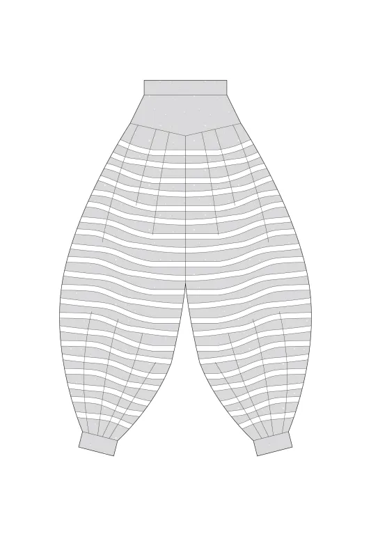 【VOL.11 1st delivery】POTTERY SWELL GLITTER BALLOON PANTS sold by CFCL Womens