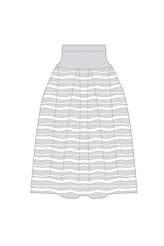 【VOL.11 1st delivery】POTTERY SWELL GLITTER SKIRT sold by CFCL Womens