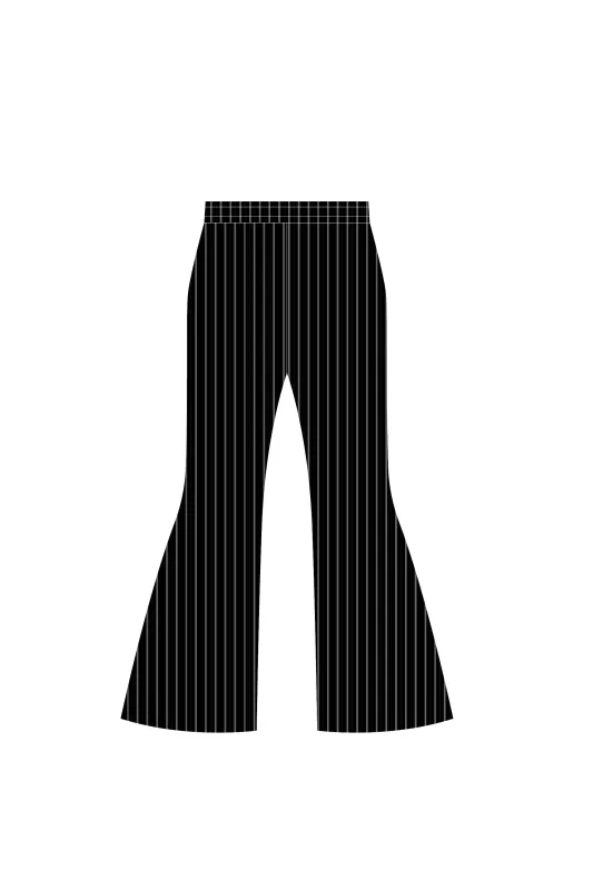 SOFT HYPHA TIGHT FLARE PANTS made by CFCL Womens