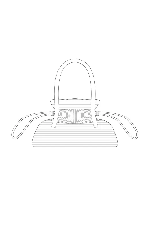 STRATUM GLITTER ELONGATED BAG made by CFCL Womens