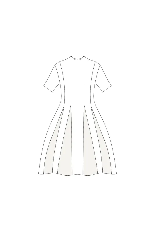 BAMBOO CONIC MINI DRESS made by CFCL Womens