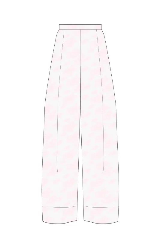 【VOL.11 2nd delivery】DYEING TC LUCENT SEMI WIDE PANTS sold by CFCL Womens