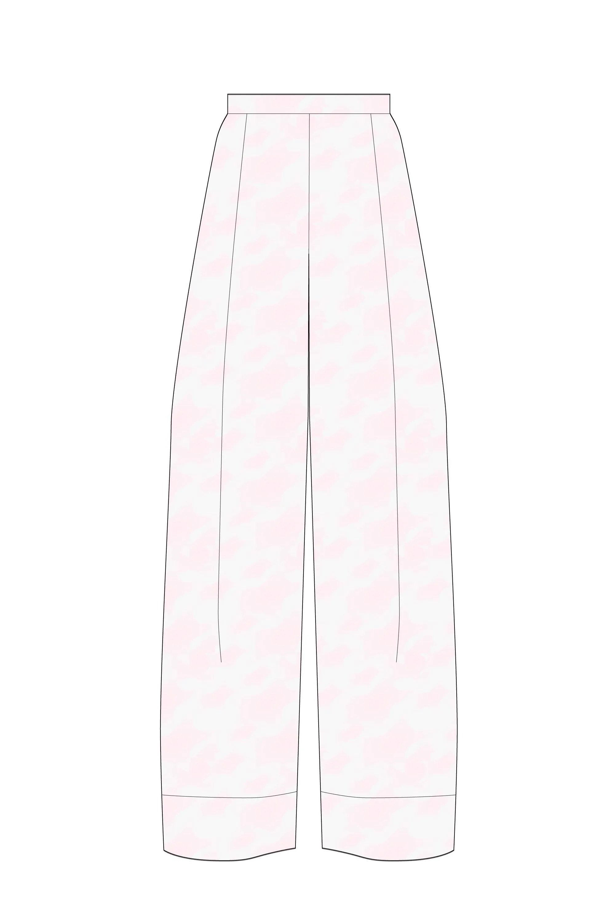 【VOL.11 2nd delivery】DYEING TC LUCENT SEMI WIDE PANTS sold by CFCL Womens