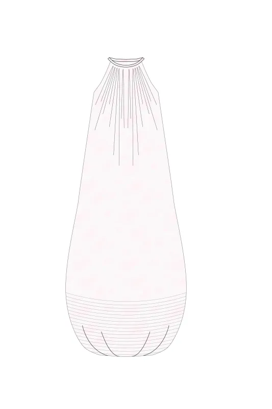 【VOL.11 2nd delivery】DYEING TC LUCENT SLEEVELESS BALLOON DRESS made by CFCL Womens