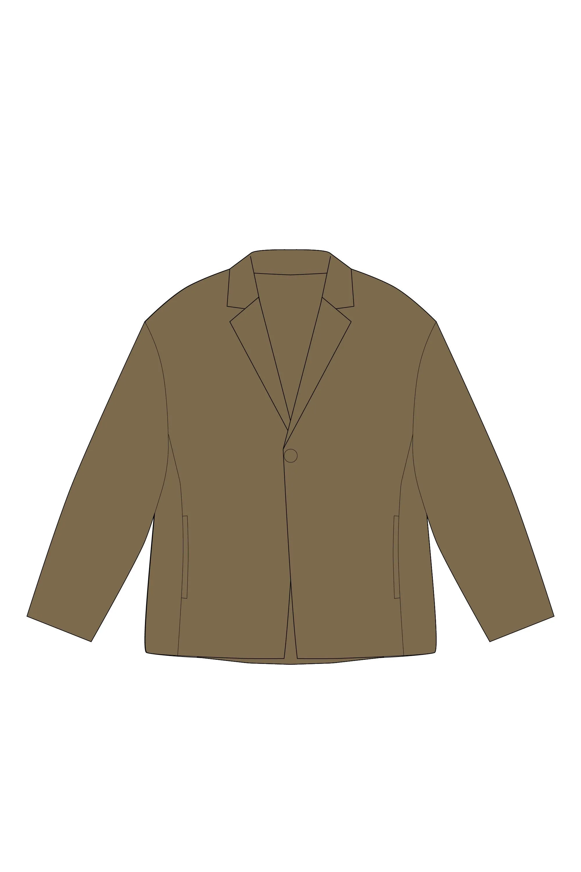 【VOL.11 2nd delivery】TC MILAN BOXY TAILORED JACKET sold by CFCL Womens product image thumbnail 2