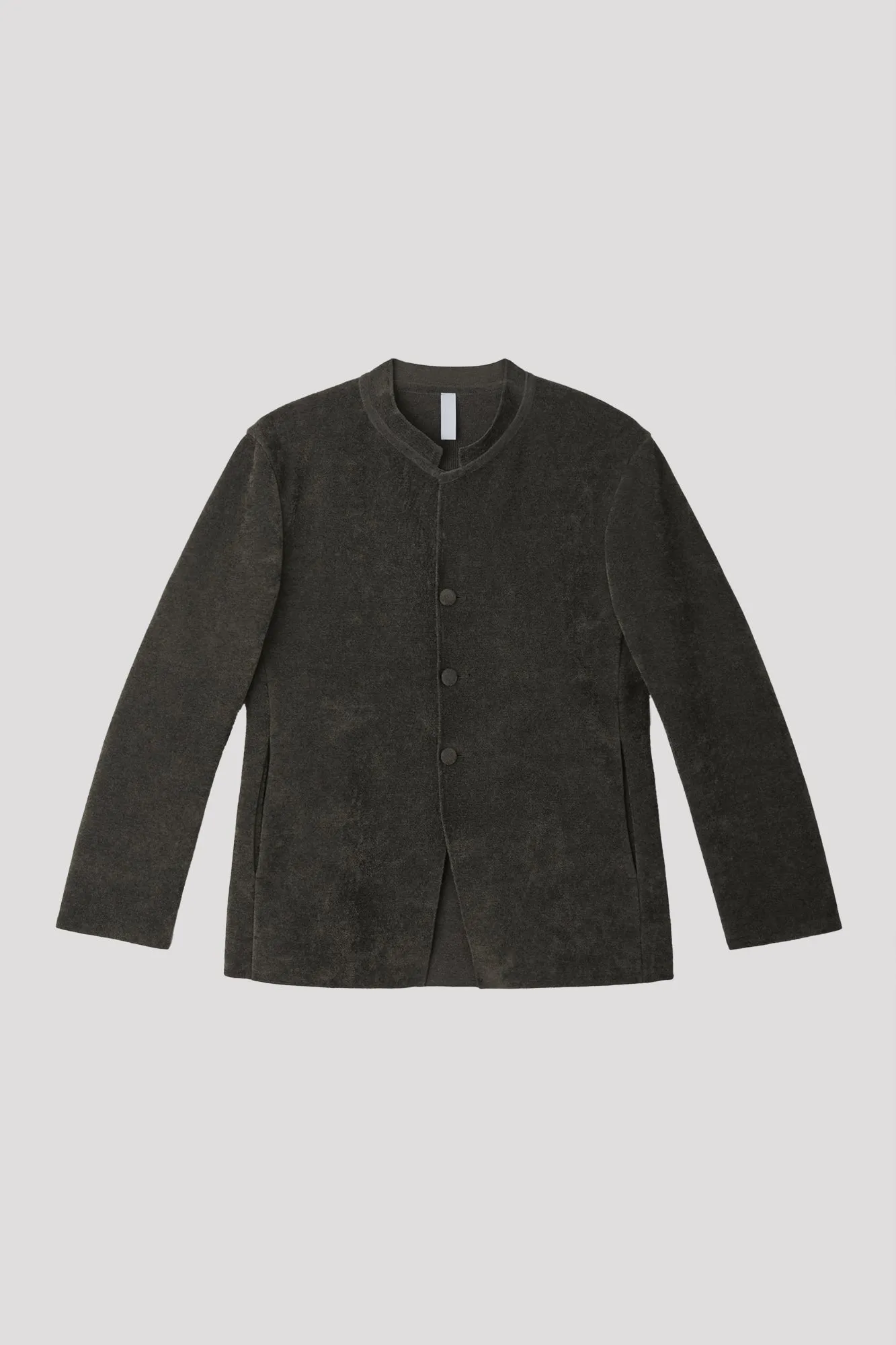 MILAN RIB VELVET STAND-UP COLLAR JACKET sold by CFCL Womens