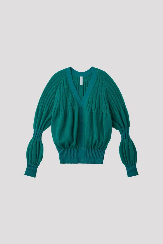 FLUTED MOHAIR CARDIGAN sold by CFCL Womens