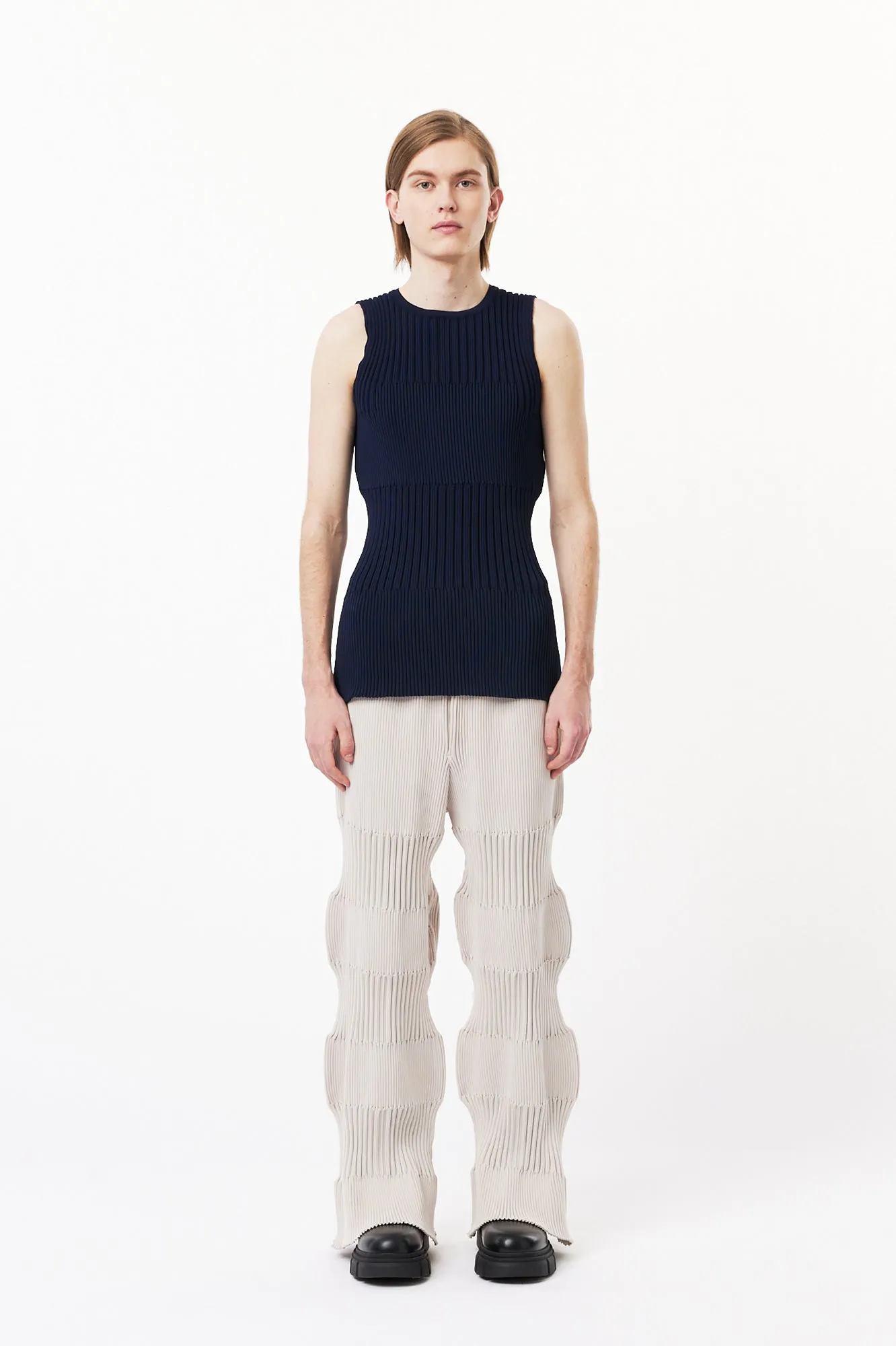 FLUTED SLEEVELESS TOP sold by CFCL Womens product image thumbnail 5