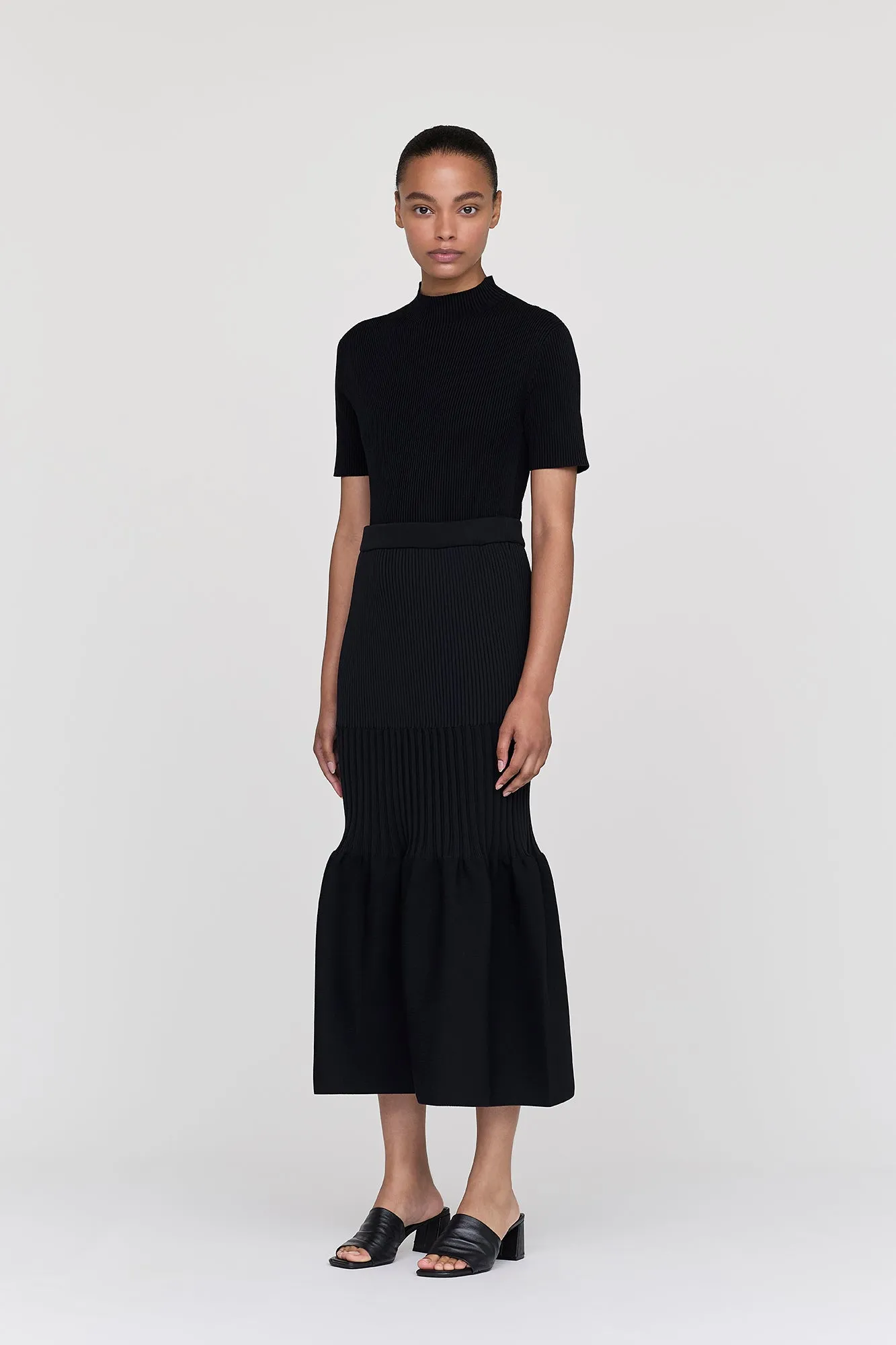 FLUTED MERMAID SKIRT sold by CFCL Womens product image thumbnail 4