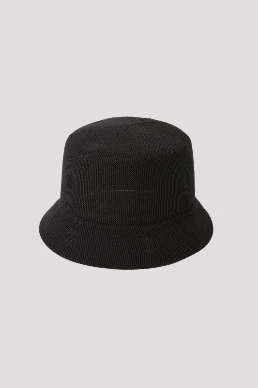 MESH KNIT BUCKET HAT made by CFCL Womens