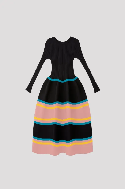 POTTERY LONG SLEEVE DRESS made by CFCL Womens