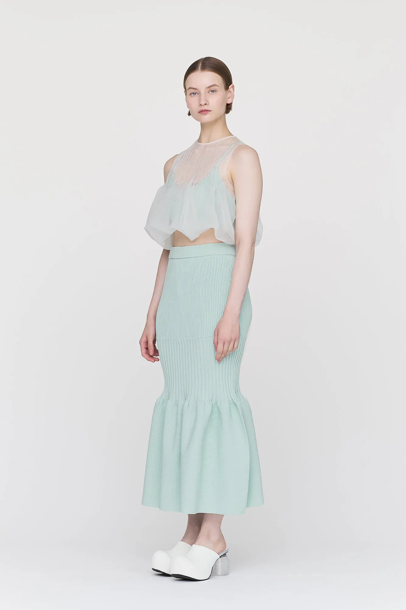 OVERWRAPPED POTTERY TOP sold by CFCL Womens product image thumbnail 5