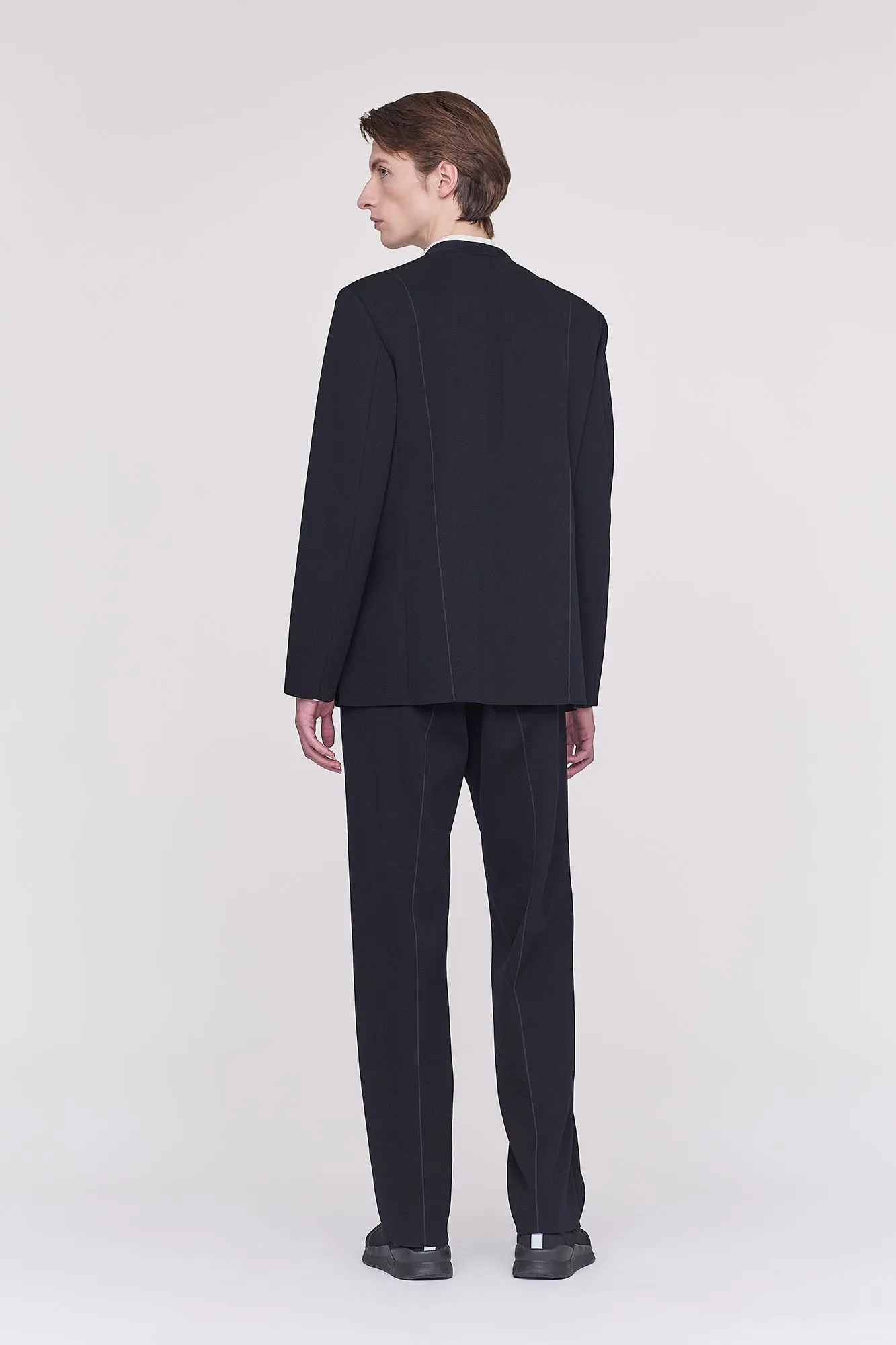 【VOL.12 1st delivery】AC MILAN COLLARLESS TAILORED JACKET sold by CFCL Womens product image thumbnail 5