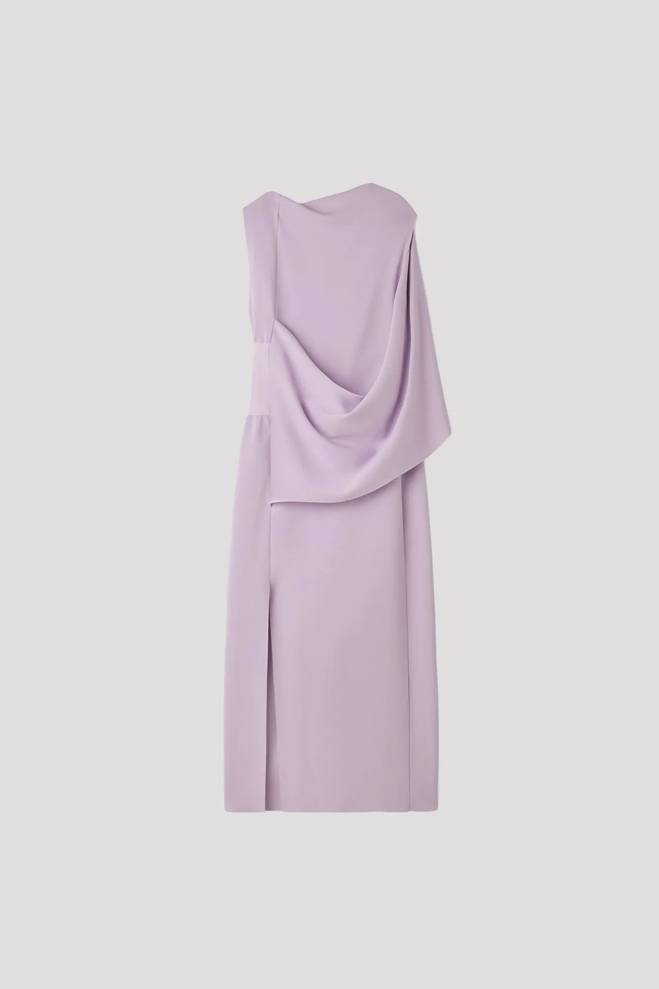 AC MILAN DRAPED SLEEVELESS DRESS sold by CFCL Womens