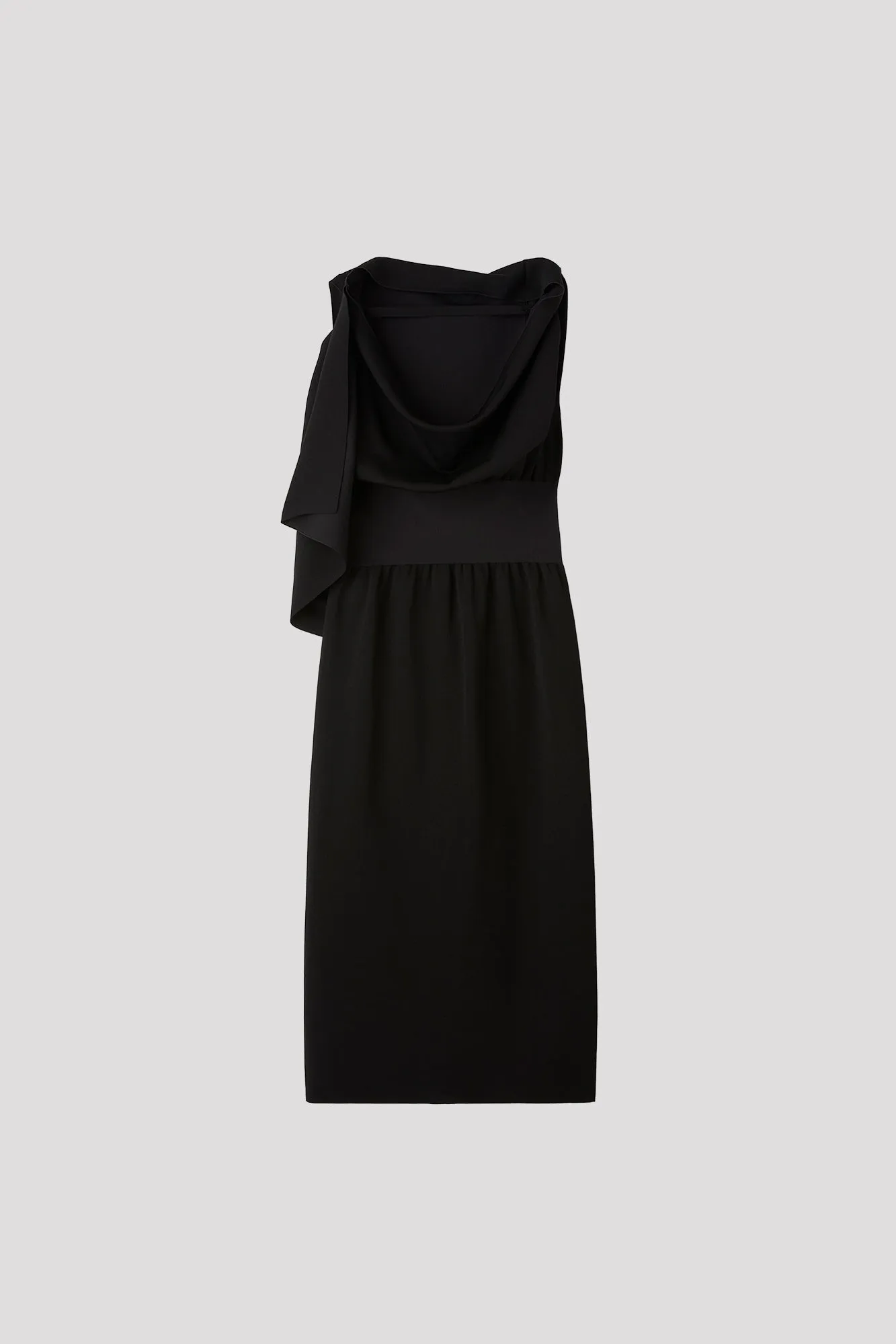 AC MILAN DRAPED SLEEVELESS DRESS sold by CFCL Womens product image thumbnail 4