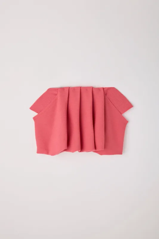【2027年2月上旬頃配送】ASYMMETRIC OVERWRAPPED SYMMETRY OVERWRAPPED HS OFF SHOULDER TOP made by CFCL Womens