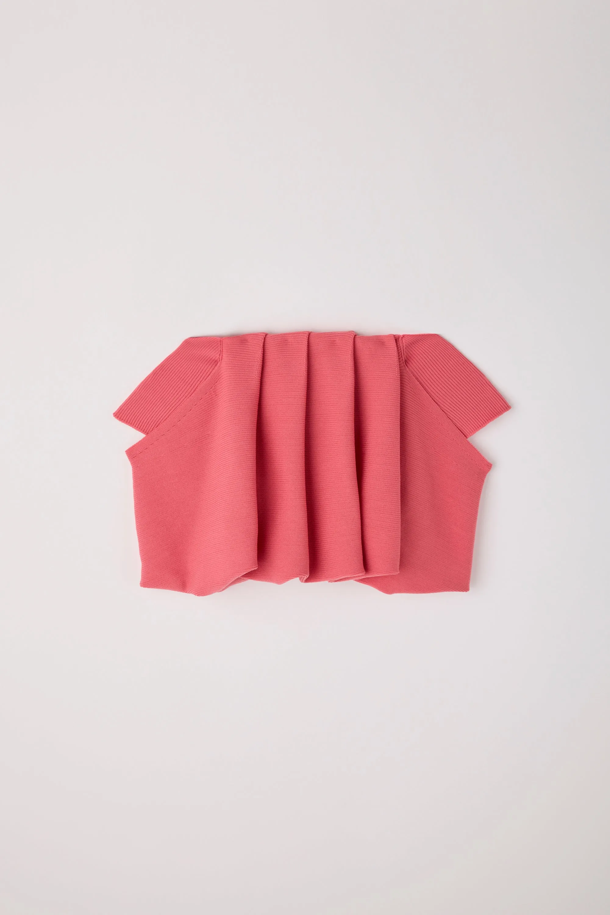 ASYMMETRIC OVERWRAPPED SYMMETRY OVERWRAPPED HS OFF SHOULDER TOP sold by CFCL Womens