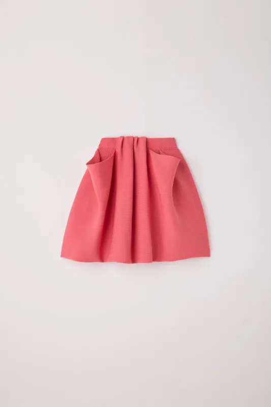 【2027年2月上旬頃配送】ASYMMETRIC OVERWRAPPED SYMMETRY OVERWRAPPED MINI SKIRT made by CFCL Womens