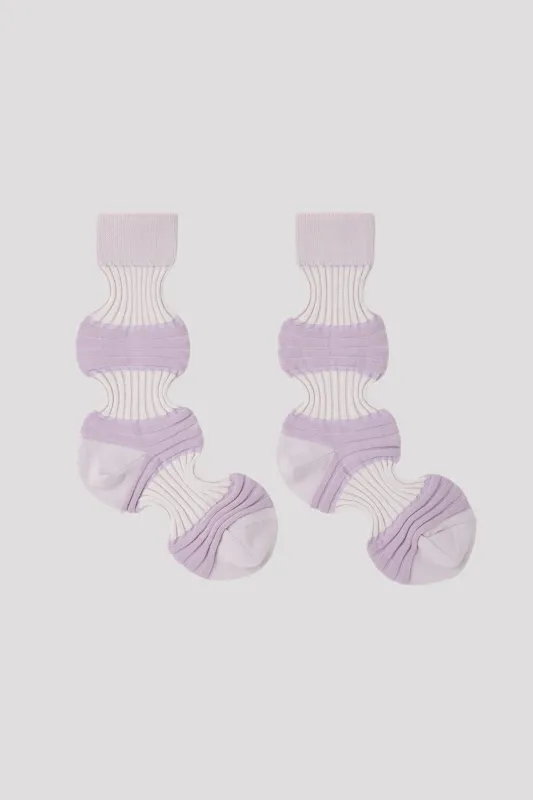 GARTER RIB SOCKS made by CFCL Womens