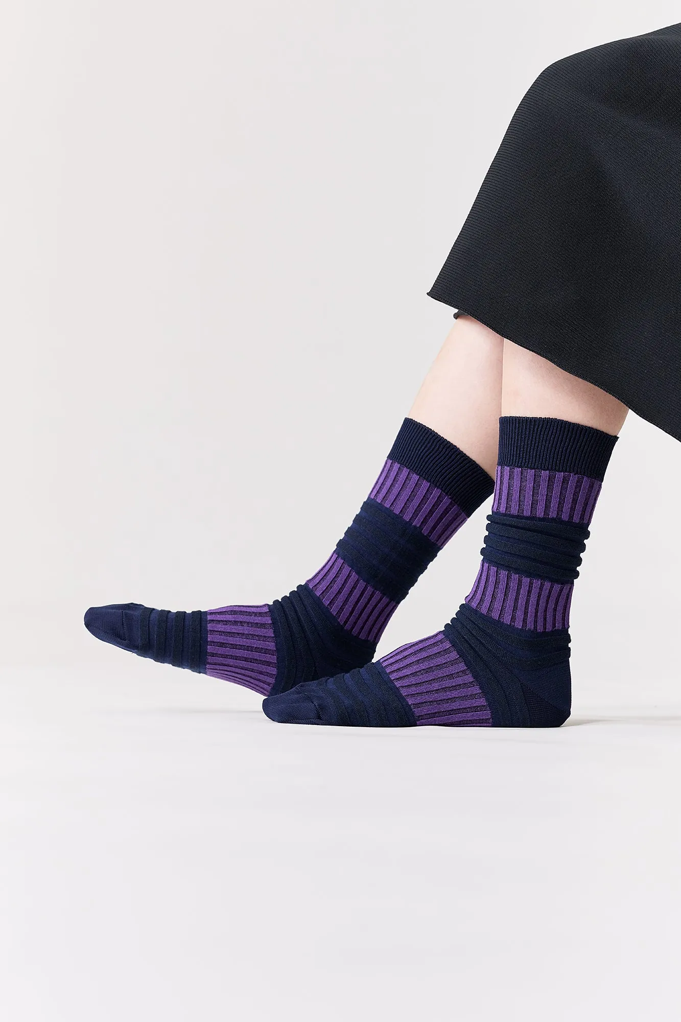 GARTER RIB SOCKS sold by CFCL Womens product image thumbnail 4